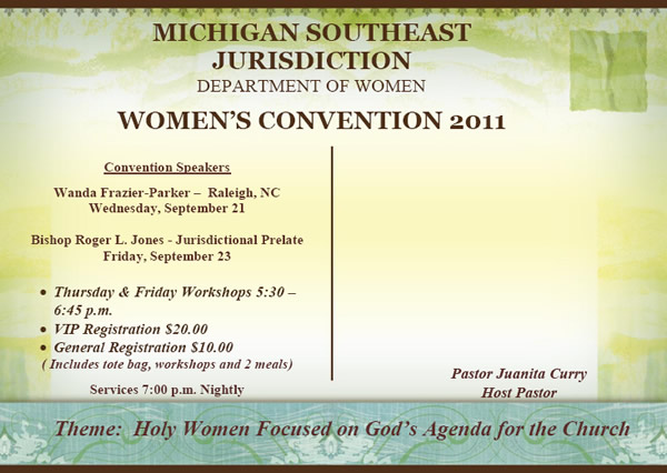 Holy Women Focused on God's Agenda for the Church