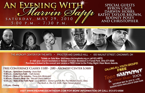 An Evening With Marvin Sapp