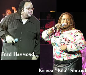 Dove Award Nominees Fred Hammond & Kierra Sheard