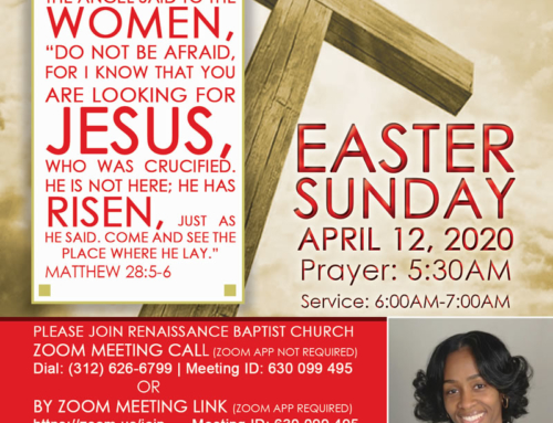 “The Women Still Came First” Online Easter Sunrise Service