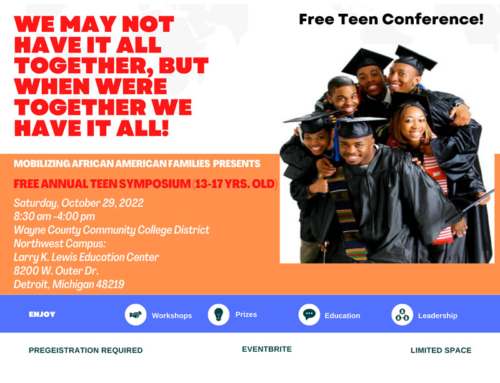 OCT 29: Mobilizing African American Families 16th Annual Youth Symposium