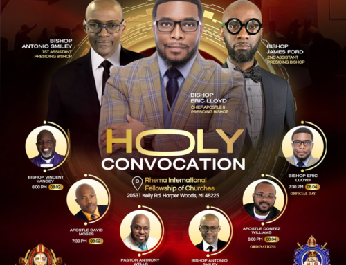 AUG 2-4: The Annual Holy Convocation of RHEMA INTERNATIONAL FELLOWSHIP is in DETROIT