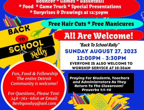AUG 27: FREE School Supplies, Hair Cuts, Manicures & MORE @ John Wesley AMEZ’s “Back to School Rally”