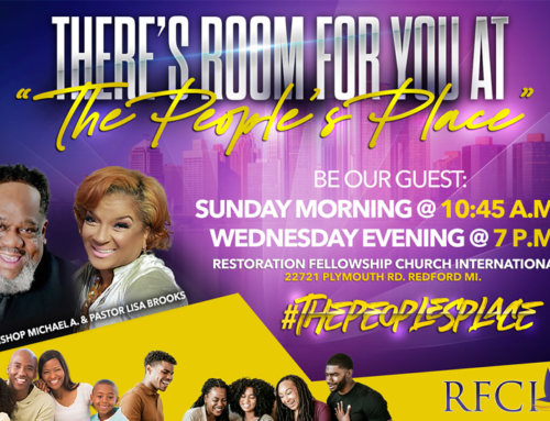 There’s Room For You @ “The People’s Place” – Bishop Michael A. & Pastor Lisa Brooks