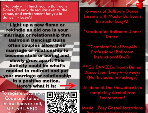 Register today for EasyAl’s GUIDANCE ~ Couples-Only Urban Ballroom Dance Activity