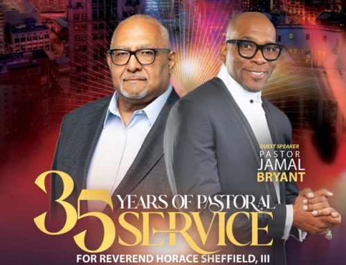 Celebrate 35 Years of Pastoral Service with Rev. Horace Sheffield and special guest Jamal Bryant