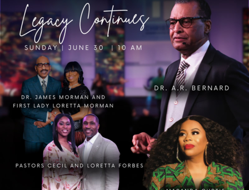JUN 30: Christian Tabernacle welcomes Dr. A.R. Bernard, Miranda Curtis, Pastors Cecil & Loretta Forbes