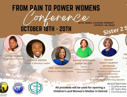 Register Today: “Sister 2 Sister” …From Pain To Power Women’s Conference & Pre-Concert
