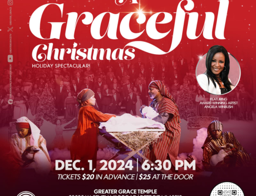 Join Greater Grace Temple December 1st for A GRACEFUL CHRISTMAS!