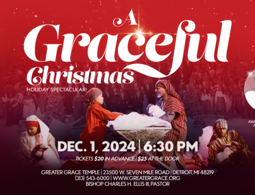 Join Greater Grace Temple December 1st for A GRACEFUL CHRISTMAS!