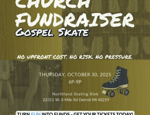 OCT 30: GOSPEL SKATE Church Fundraiser… Call God’s World @ 313.862.8220 to book today!